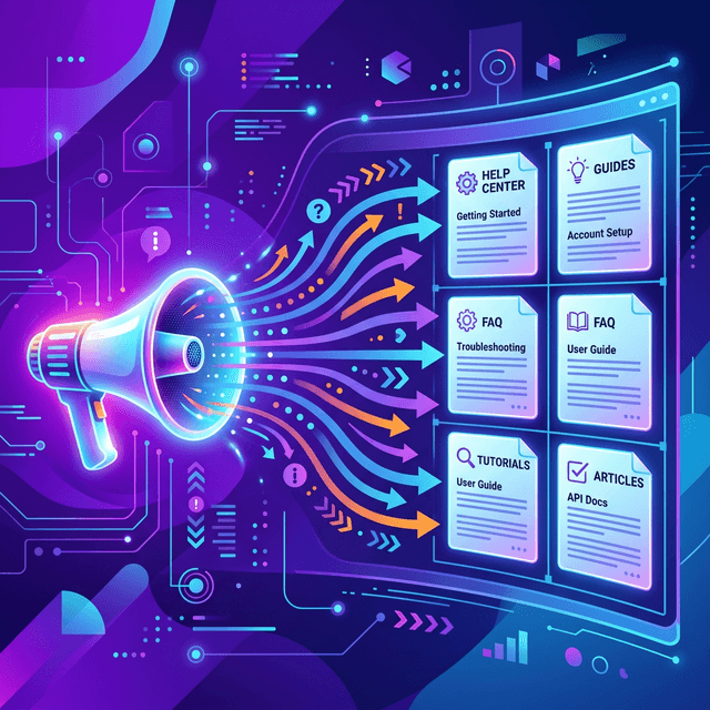 Connecting Feature Announcements to Help Docs